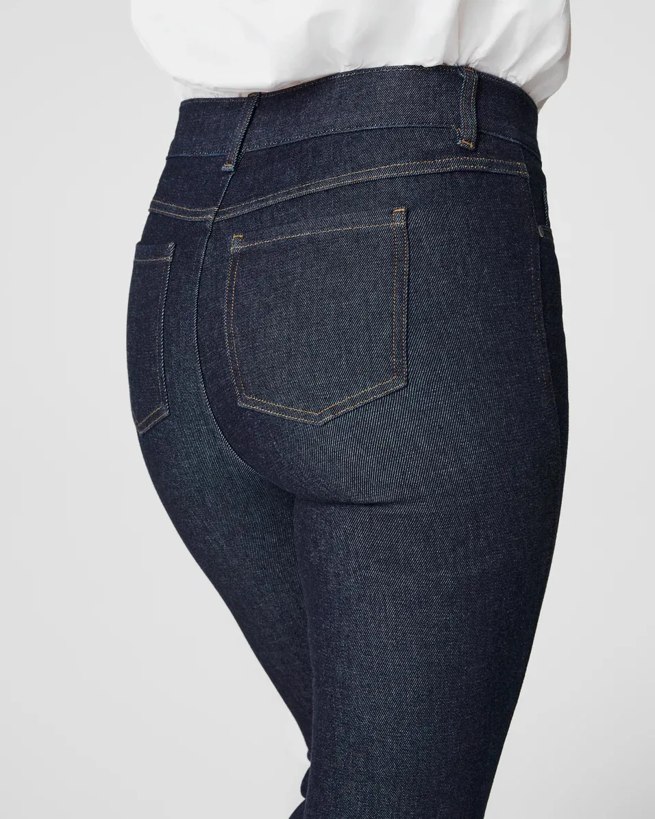 Kick Flare Jeans - Raw Indigo