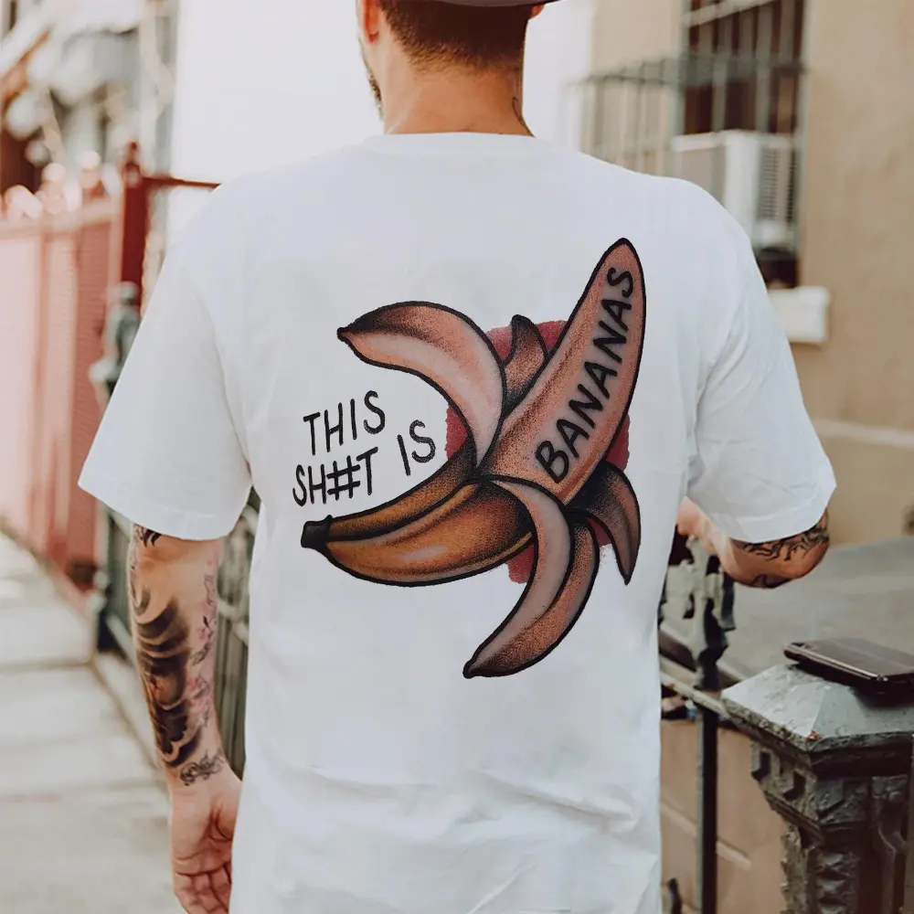 This Is Bananas Printed Men's T-shirt