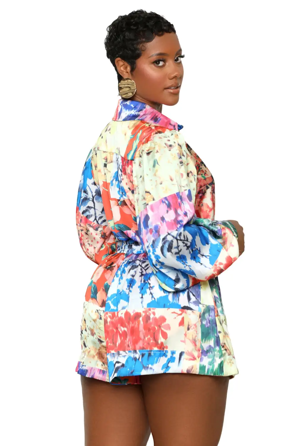 Havana Multi Floral Short Set-FINAL SALE