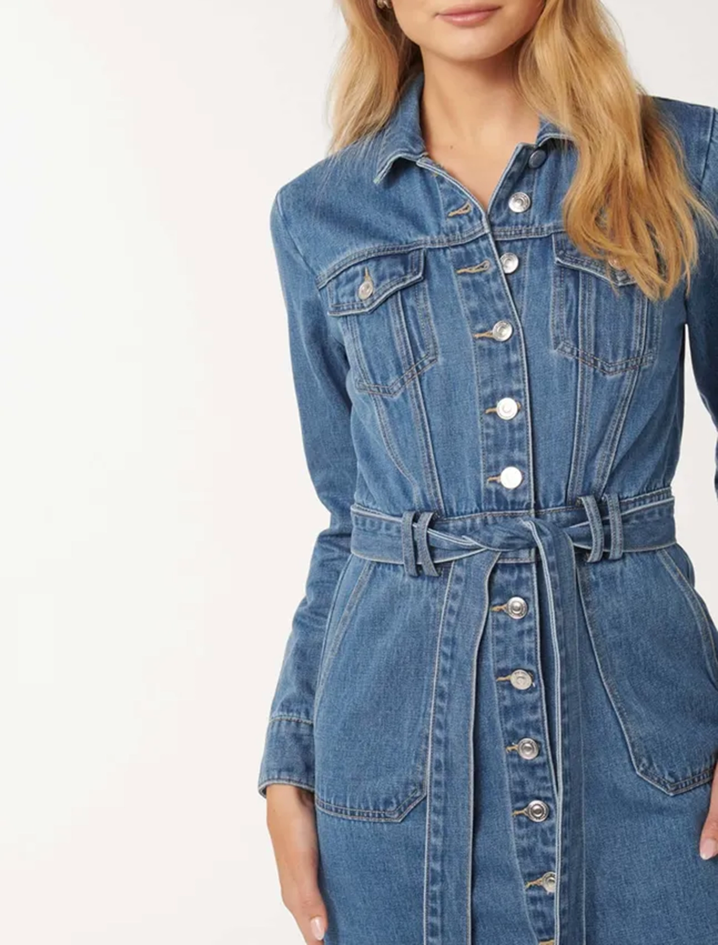 Raelyn Denim Dress