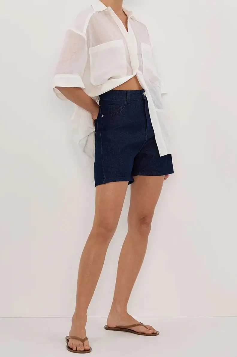 FINN INDIGO DENIM SHORT