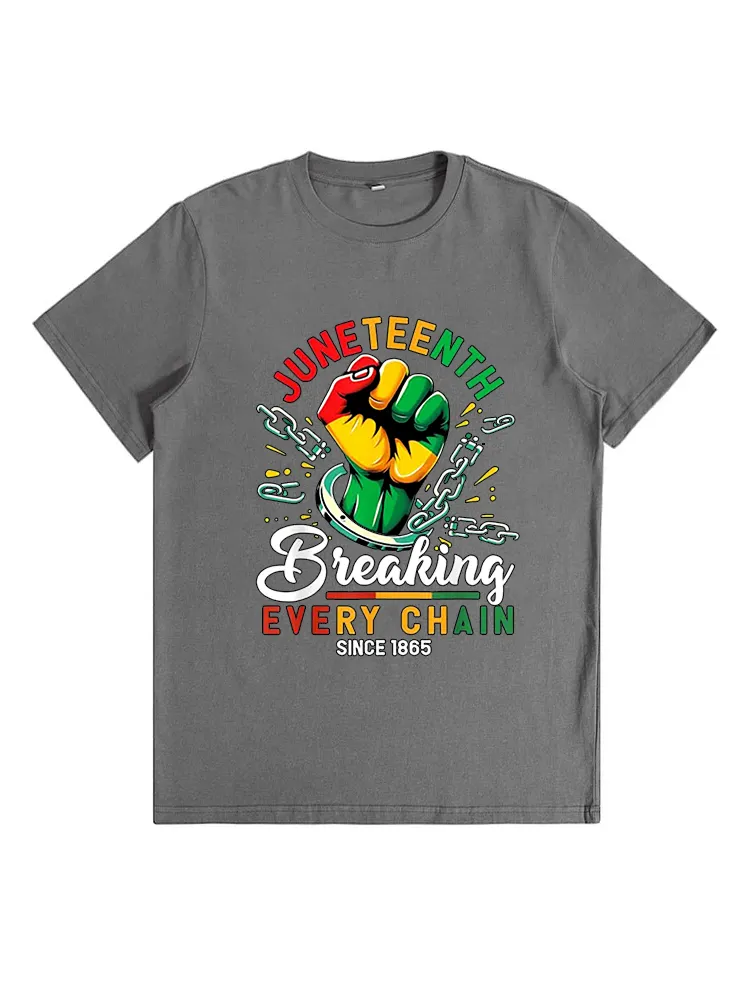 Juneteenth Breaking Every Chain Since 1865 T-Shirt