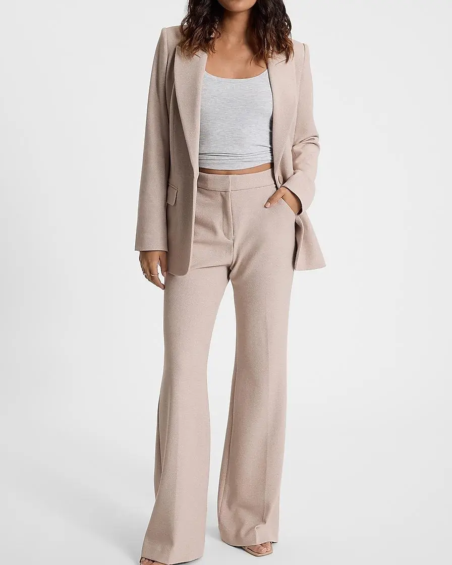 One Button Blazer + Editor Relaxed Trouser Pant