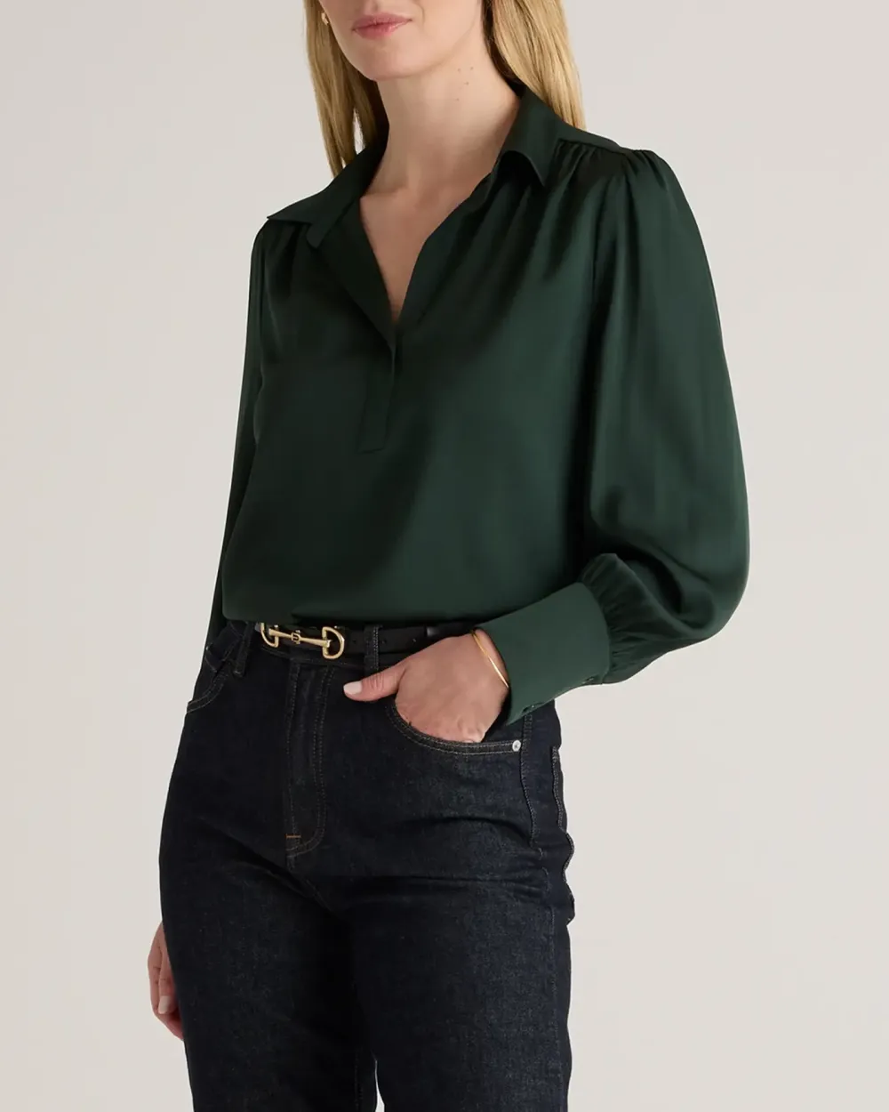 A Cross Between A Classic Polo And A Feminine Blouse