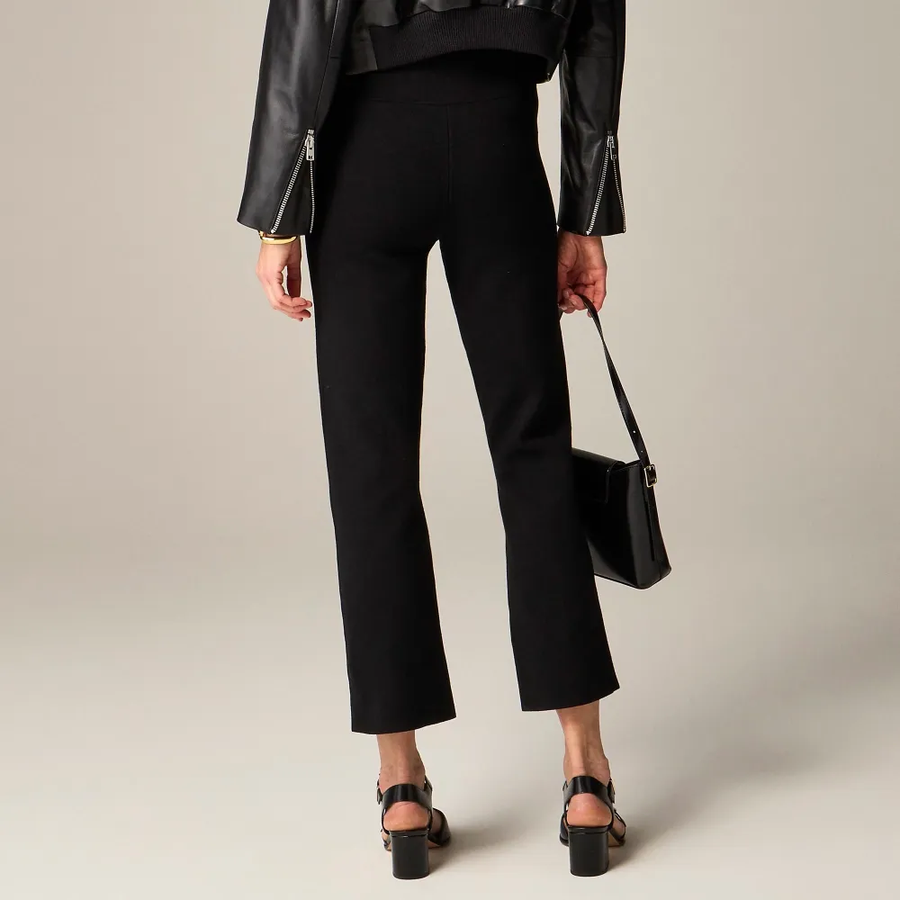 Stratus pant in textured satin