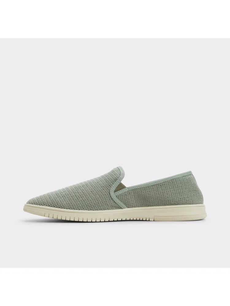 Light Green Retro Soft Textile Shoes