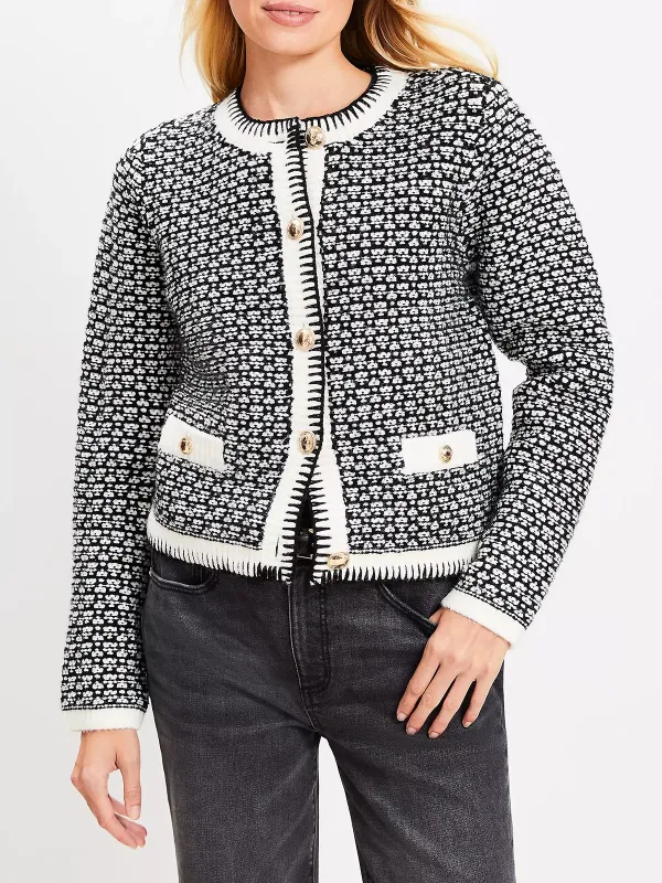 Textured Mixed Stitch Jackets