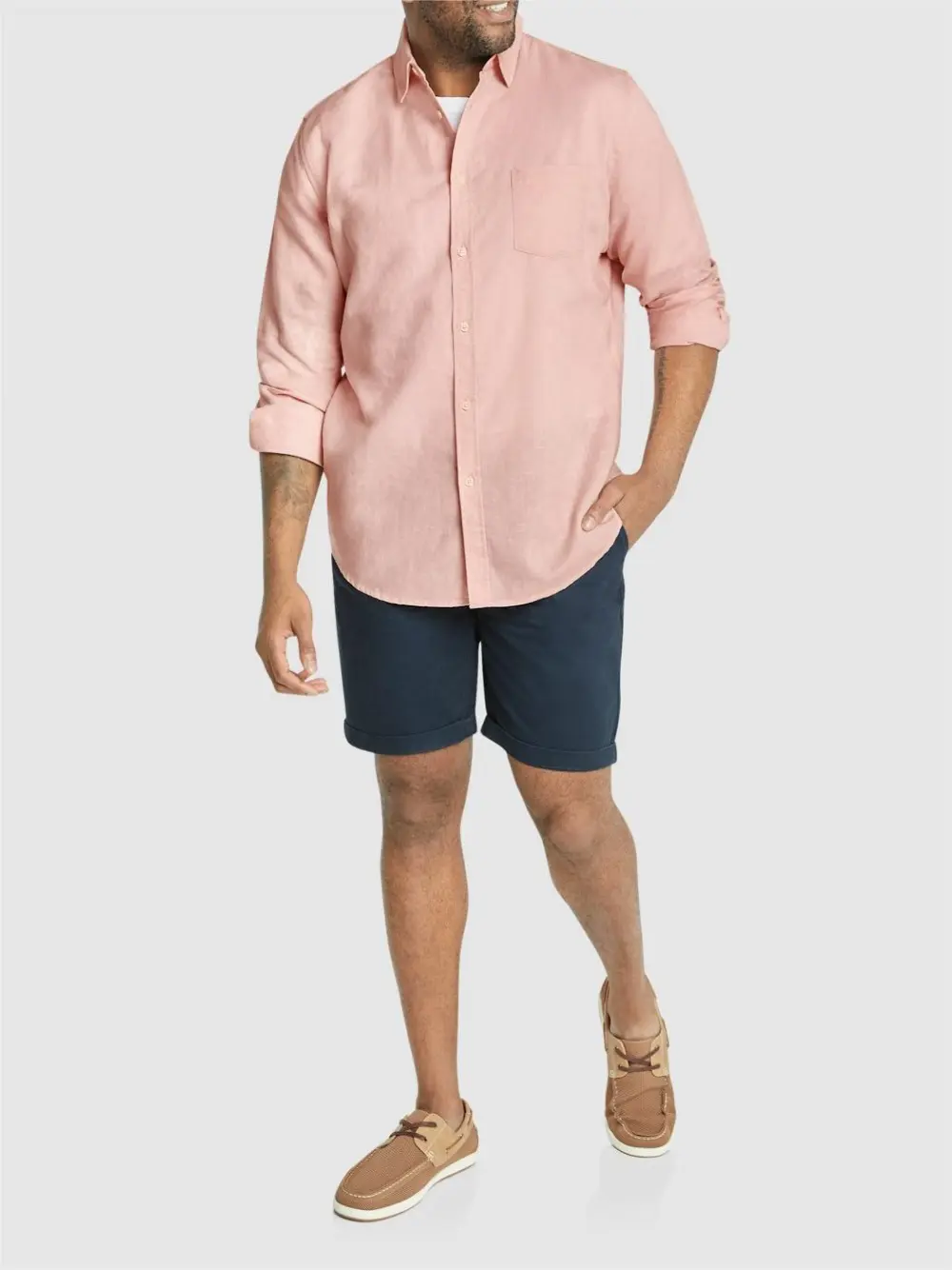 SEASHELL ANDERS LINEN SHIRT