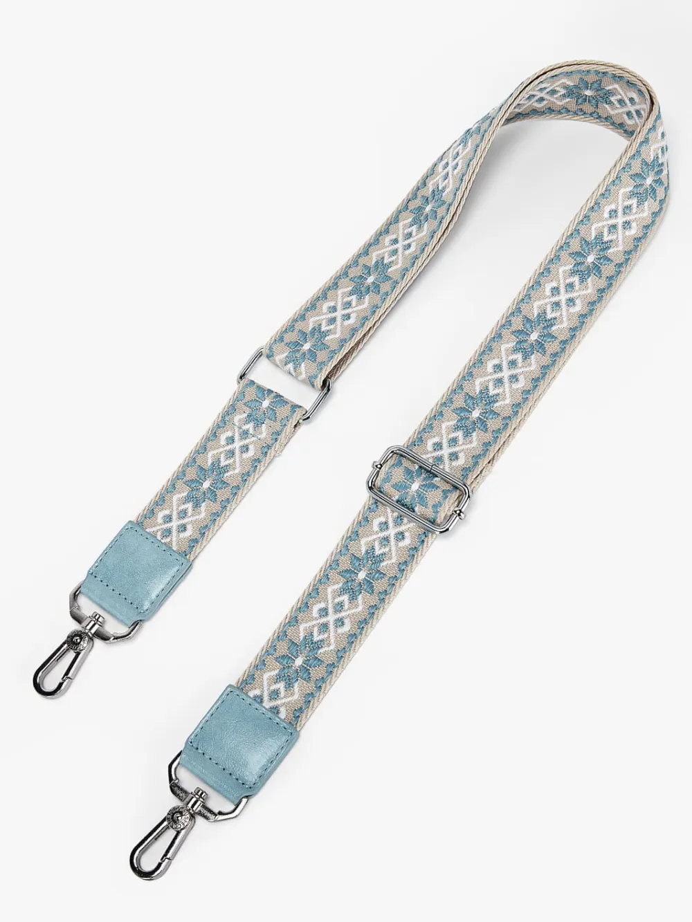 Mia Wide Strap Vegan Leather Crossbody Bag