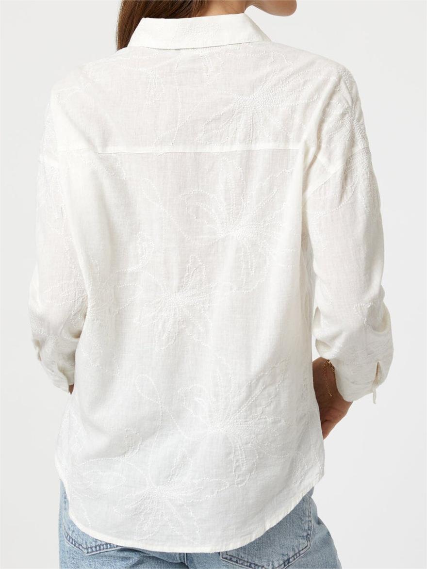 Jacquard Long Sleeve Shirt