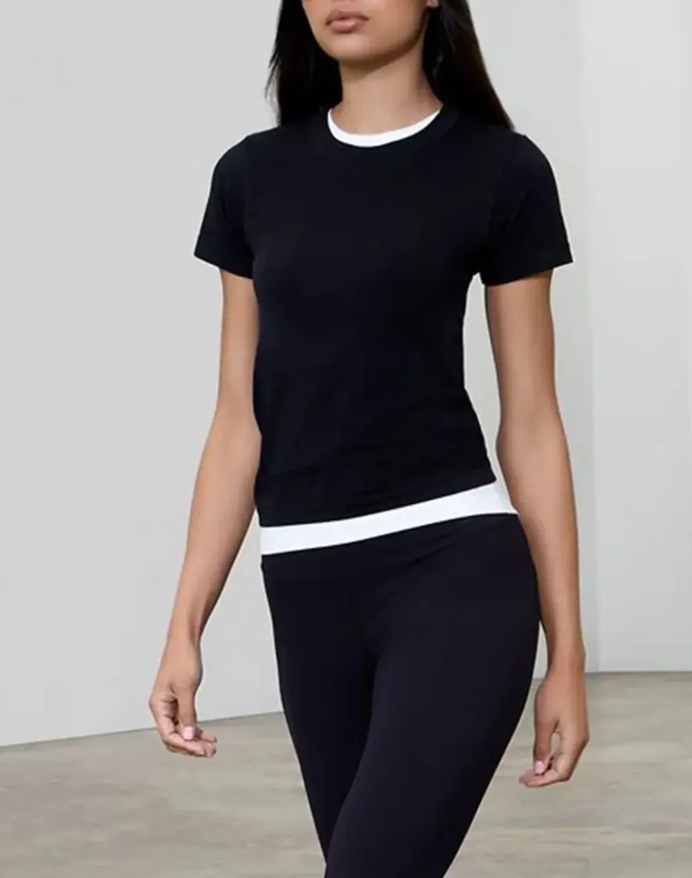 Active Short Sleeve Fitted Tee