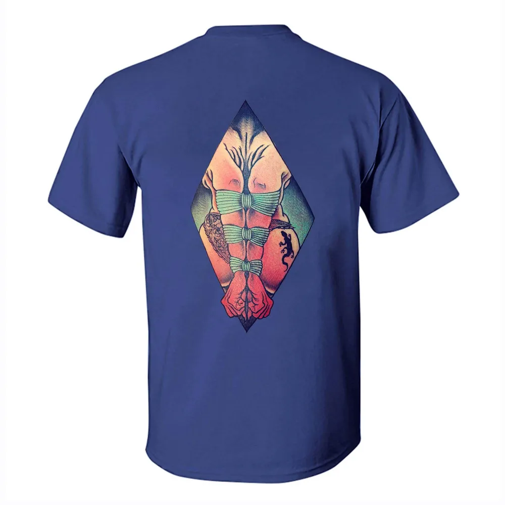 Bondage Nude Printed Men's T-shirt