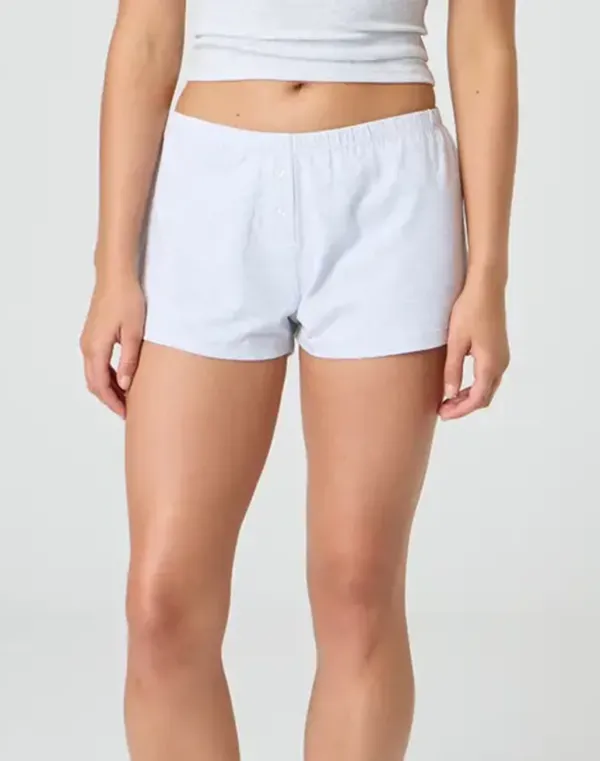 Cotton Mini Jersey Short