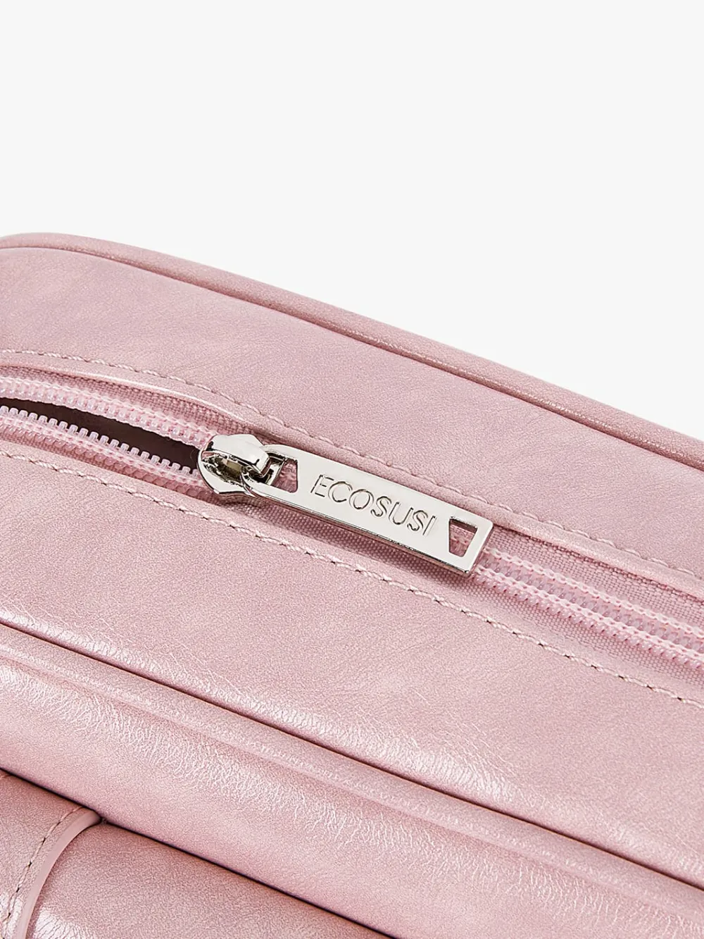 Mia Wide Strap Vegan Leather Crossbody Bag