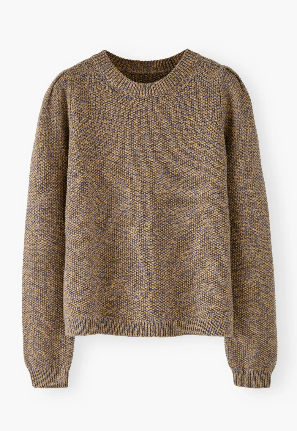 Moss-stitch sweater
Organic cotton