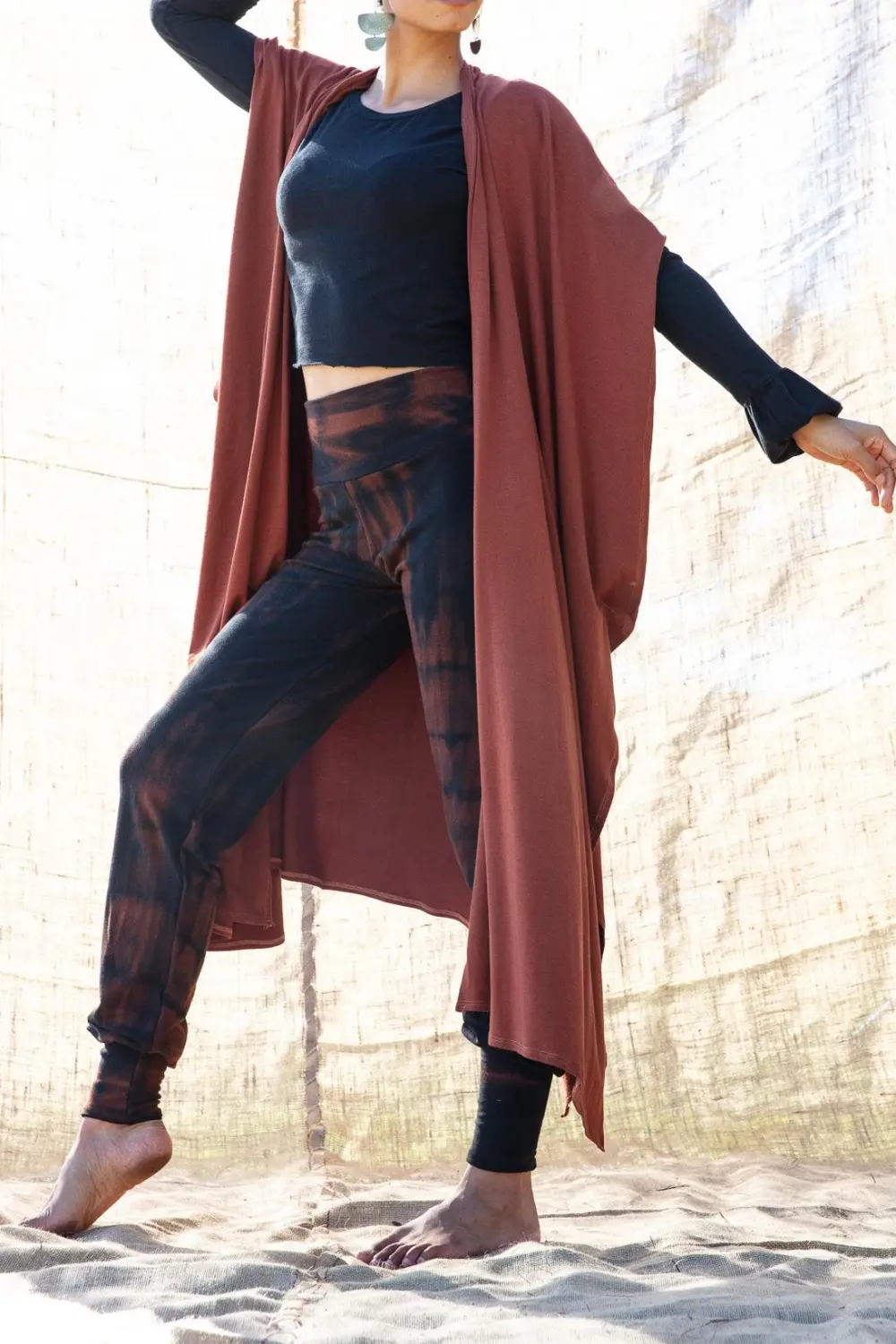 Raven Shawl - Full Length - Ember