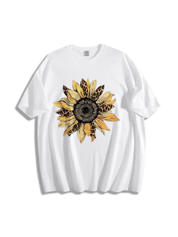 Sunflower Leopard T-Shirt