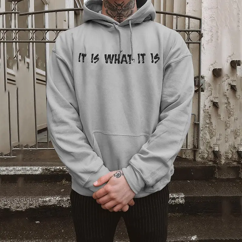 IT IS WHAT IT IS Casual Hoodie