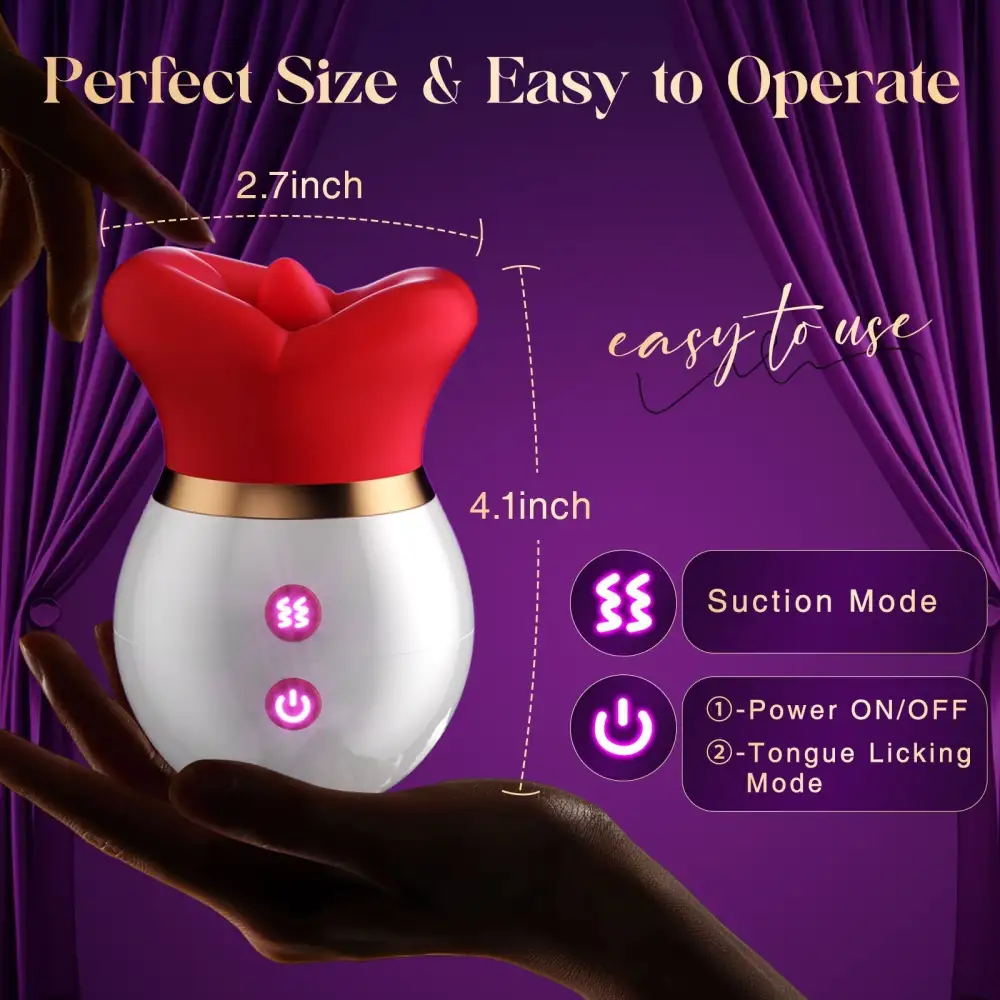 Mouth Tongue Licker: Dual-Action Suction & Vibration for Ultimate Pleasure