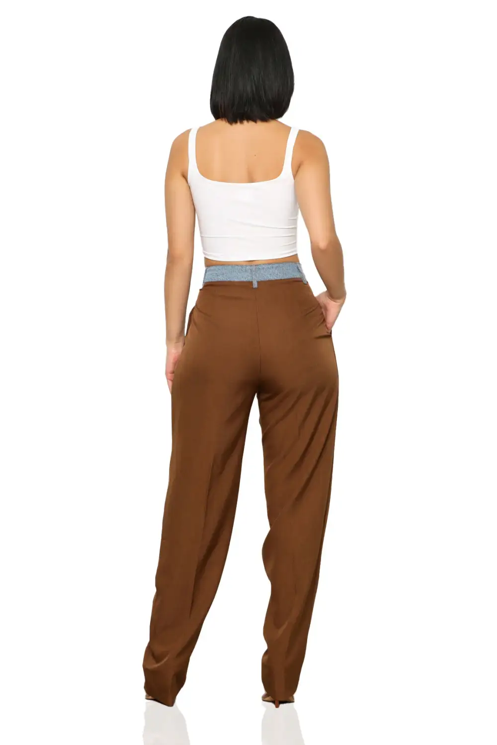 Casual Chic Straight Leg Slacks