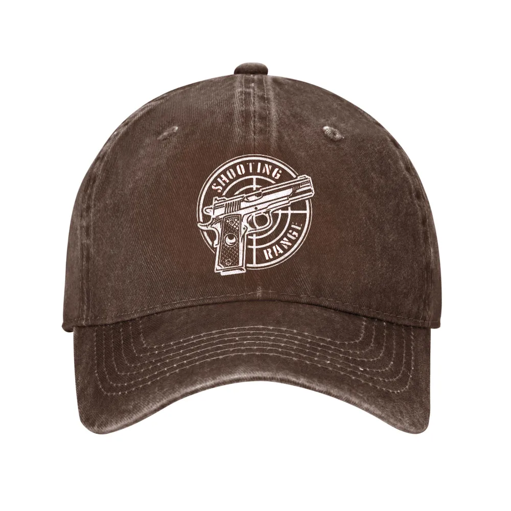 Shooting Range Fashion Print Cap