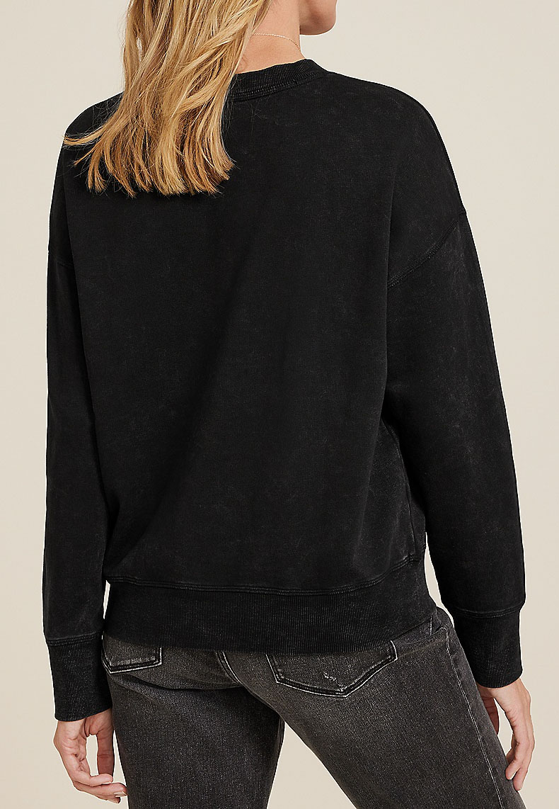 Scattered Hearts Relaxed Fit Sweatshirt