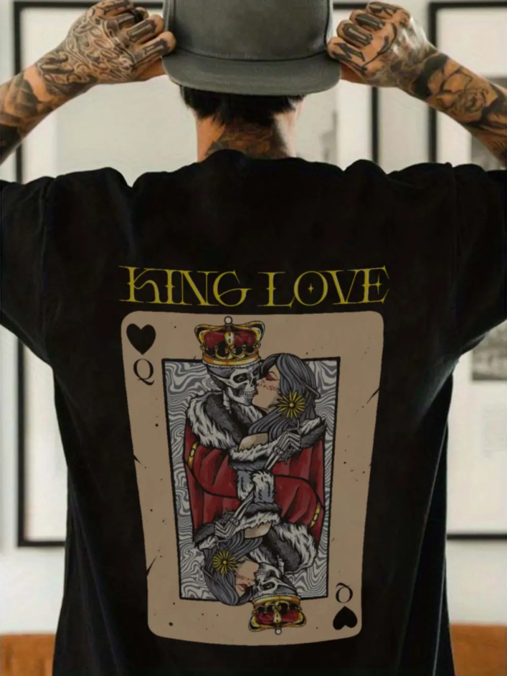 King Love Printed Men's T-shirt