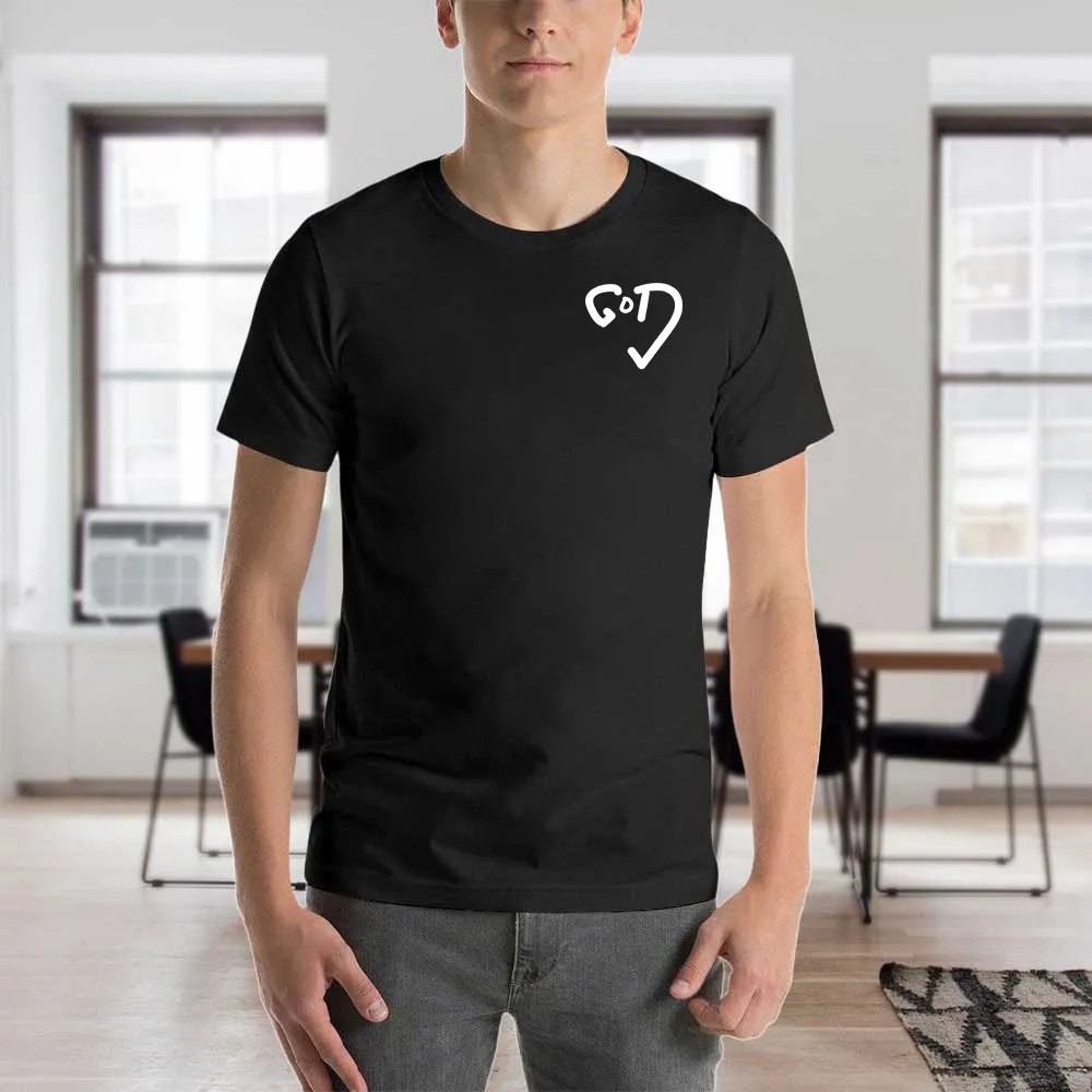Men'S T-Shirt God Heart Tee