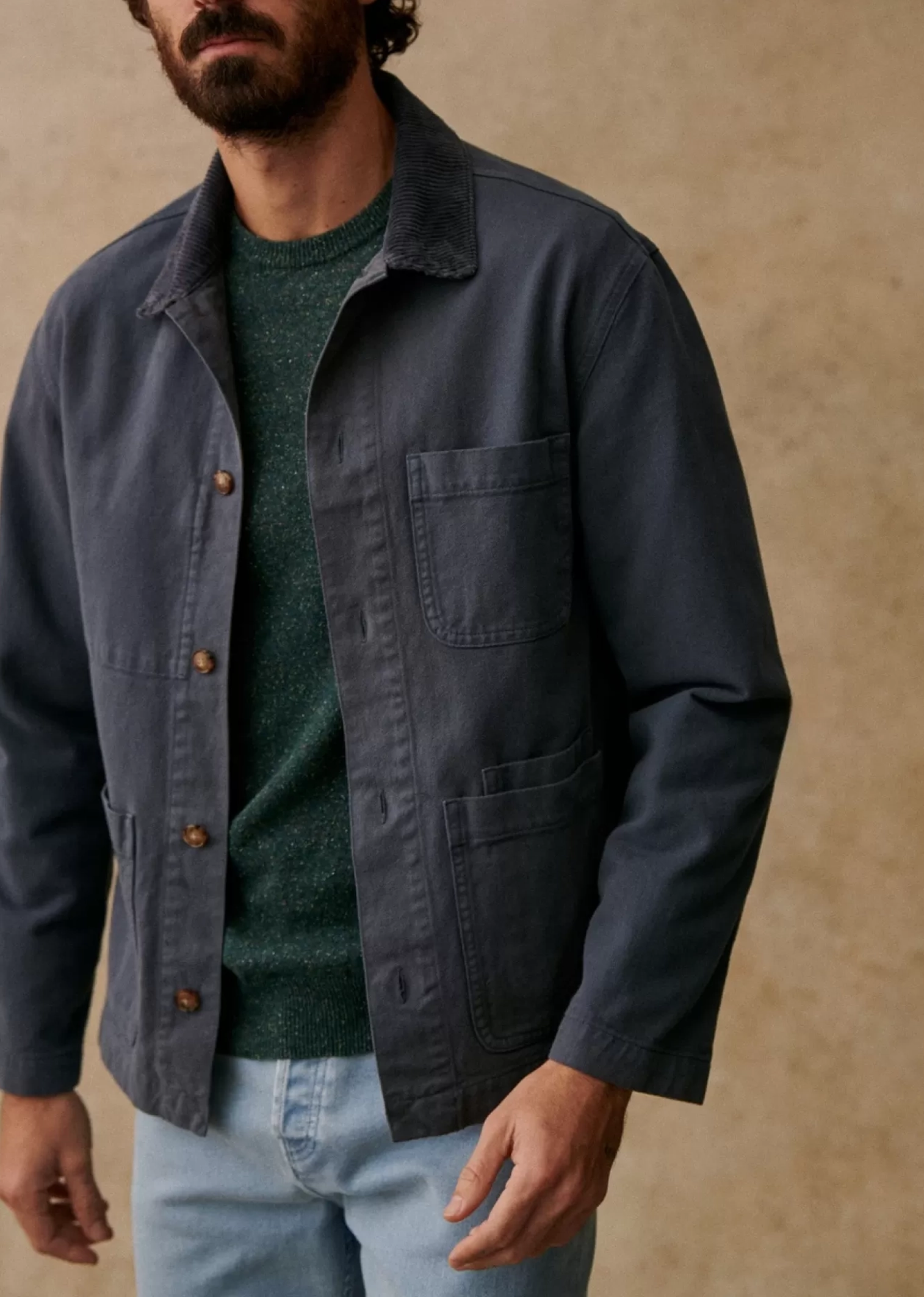 Devon Buttoned Fastening Jacket