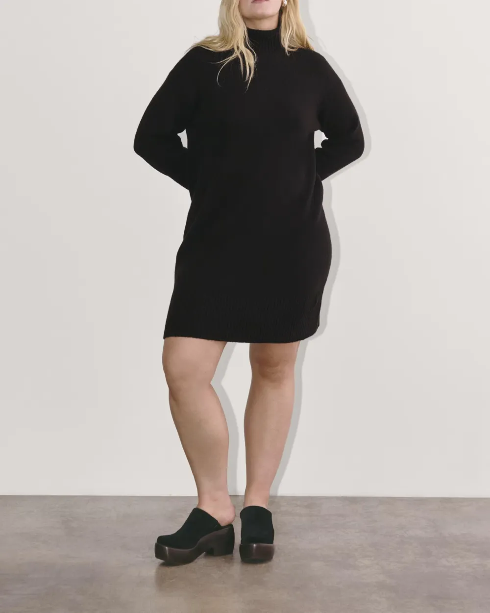 The Sweater Dress in Plush Cotton