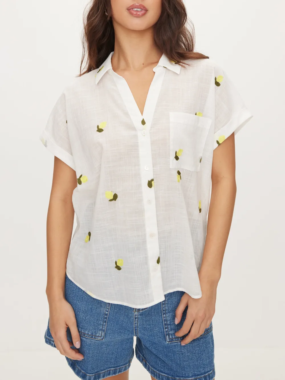 Lightweight Embroidered Shirt