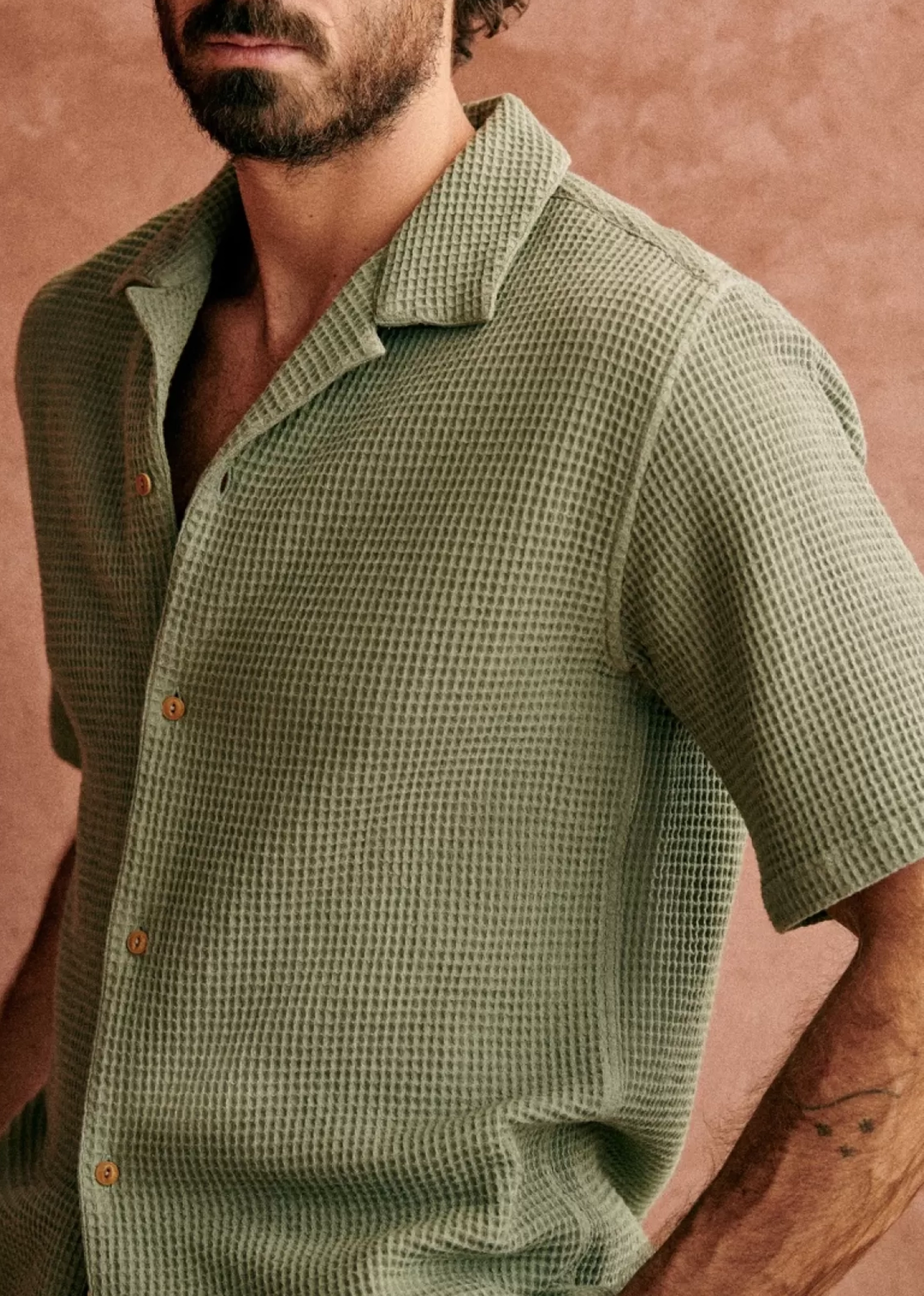 Holt Gaufree Shirt Tops