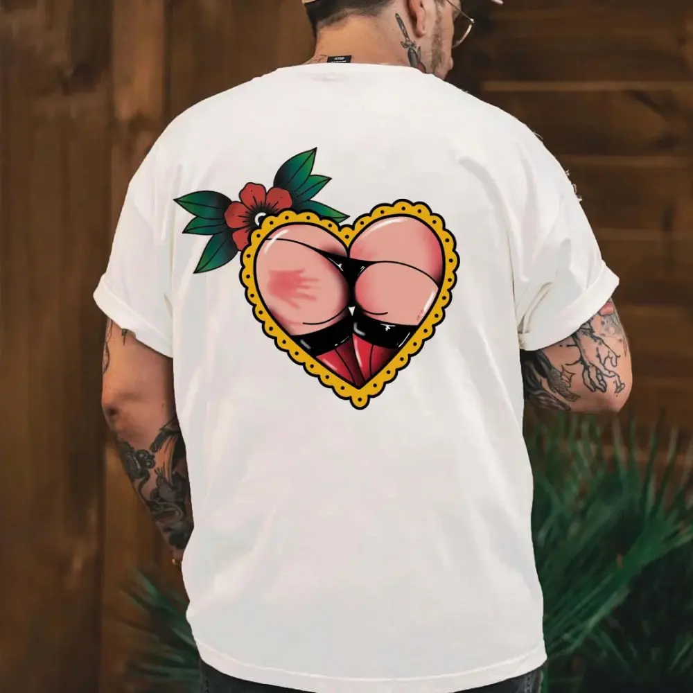 Slap The Butt Printed Men's T-shirt