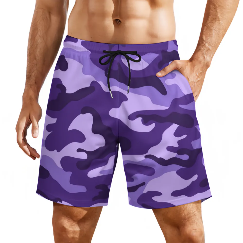 Various Colors Camouflage Sports Beach Shorts