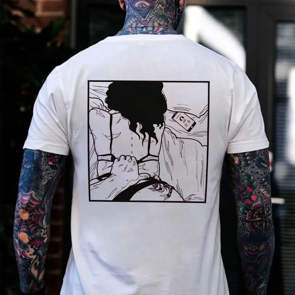 Love Calling Printed Men's T-shirt