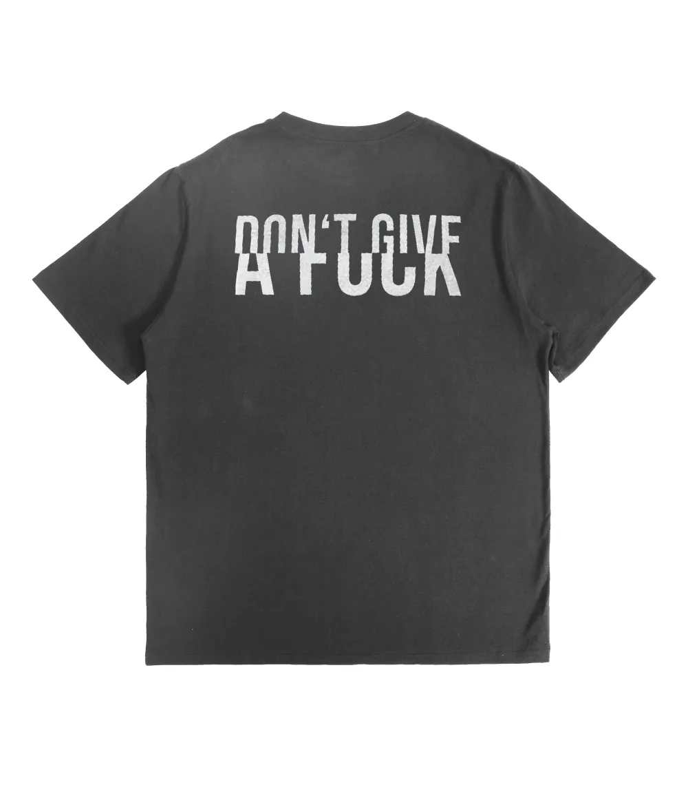 Don'T Give A Fuck Printed Men'S T-Shirt