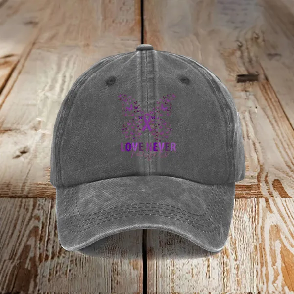 Love Never Forgets Baseball Caps