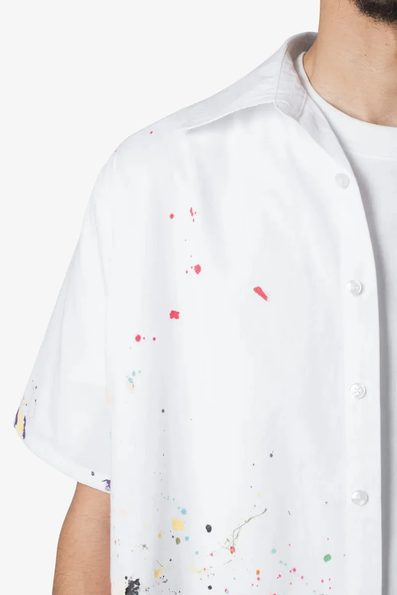 POPLIN PAINTER S/S SHIRT