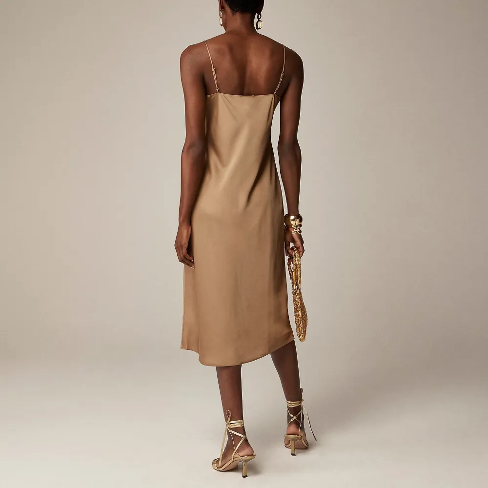 Gwyneth slip dress in luster charmeuse