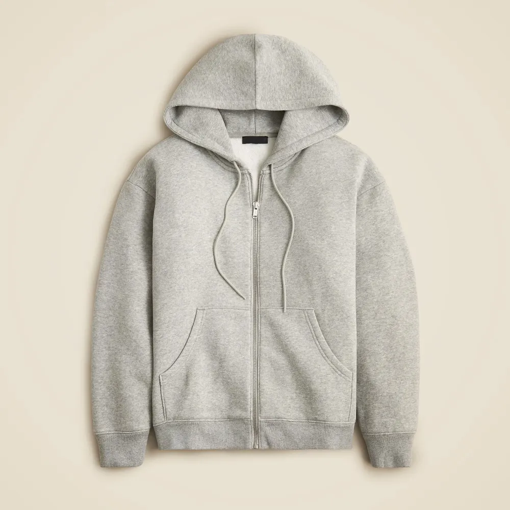 Heritage fleece zip-up hoodie