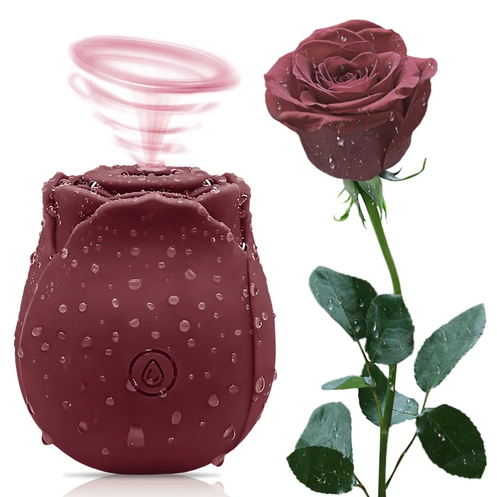 Rose Toy Vibrator Classic Sucking Vibrator 10 frequency Rose