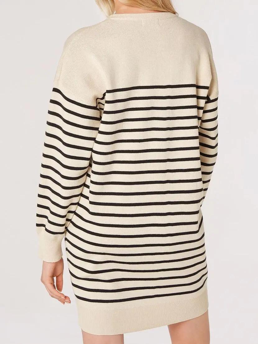 Stripe Jumper Mini Dress