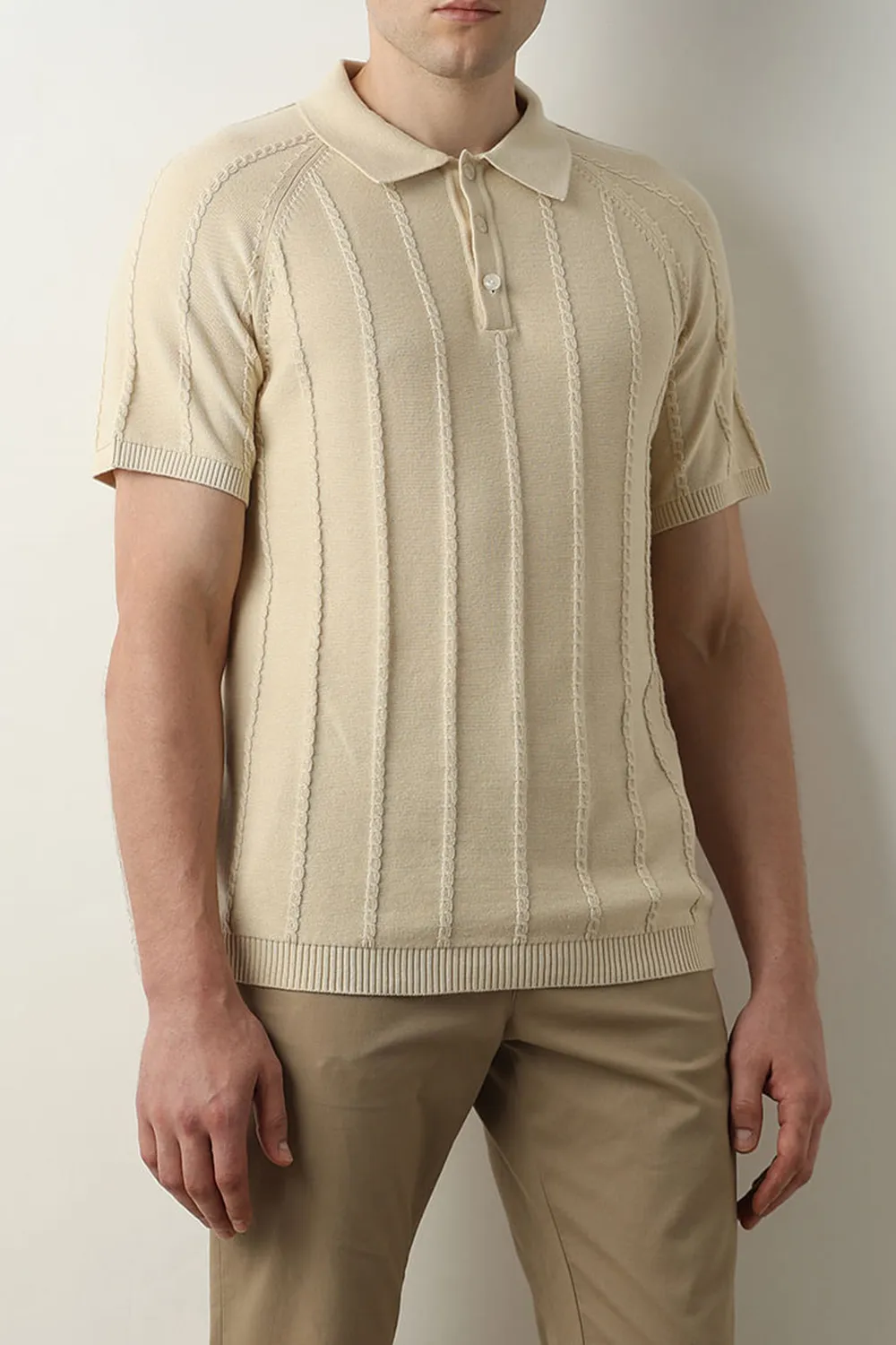 Green Organic Cotton Polo T-shirt