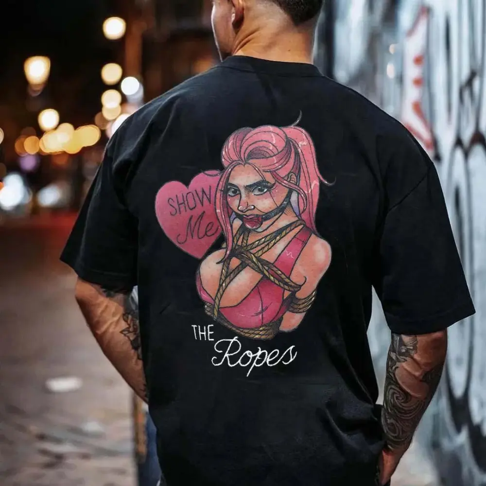 Show Me The Ropes Printed Men's T-shirt