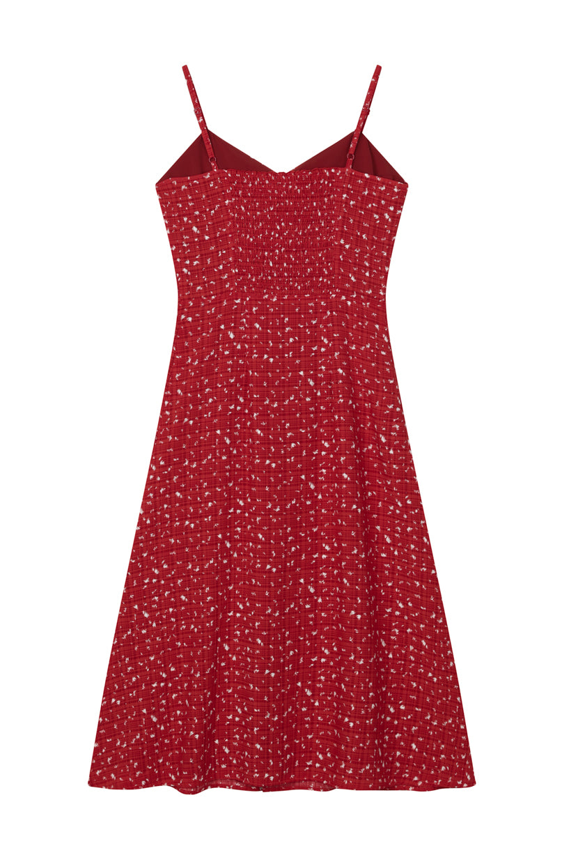 Francisco Dress - Red Print