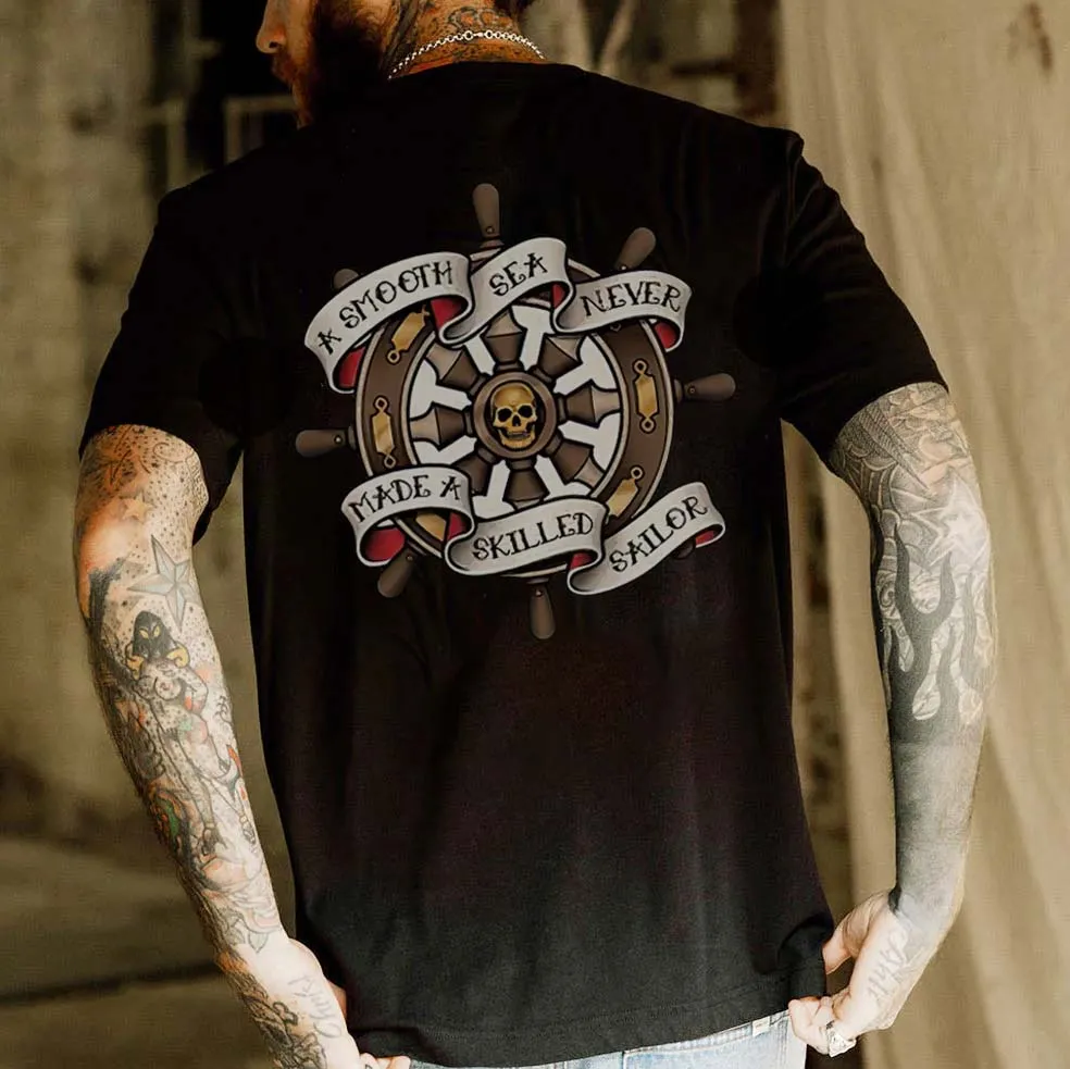 Smooth Sea Never Printed Men's T-shirt