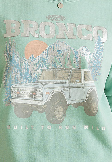 Bronco Built To Run Wild Relaxed Fit Sweatshirt