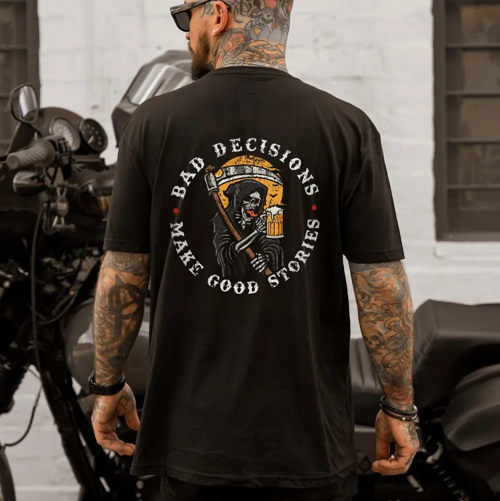 Bad Decisions Printed Men's T-shirt