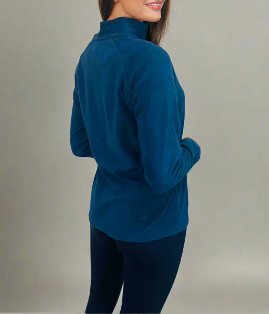 Blue Freeform Fleece