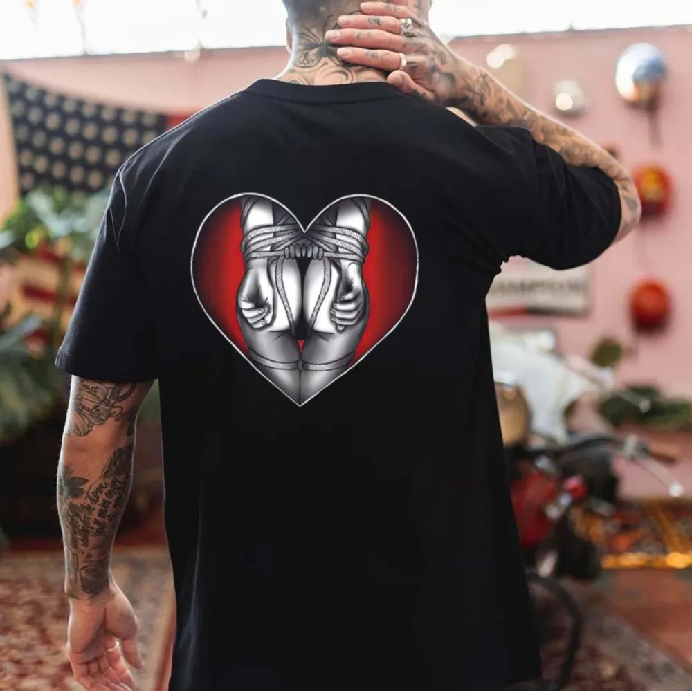 Bondage Game Printed Men's T-shirt